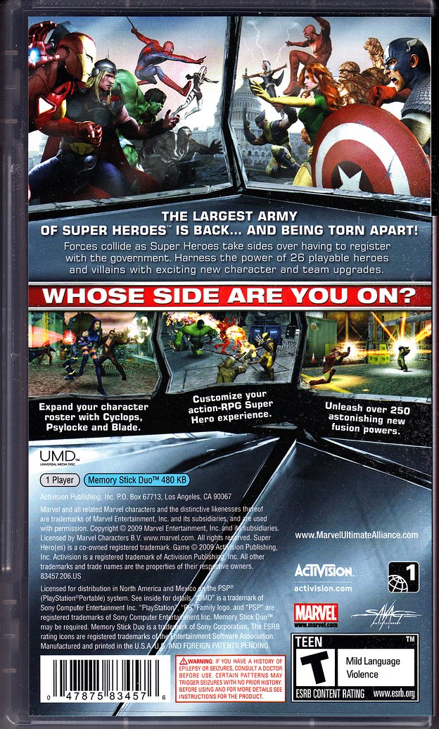 marvel ultimate alliance ps2 iso